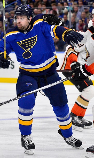 Blues' comeback attempt falls short in 3-2 loss to Ducks